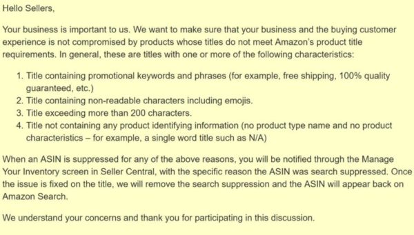 Amazon Title Policy - MGR Agency