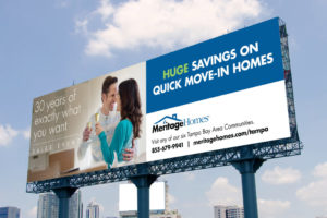 MGR Consulting Group – Meritage Homes Billboard